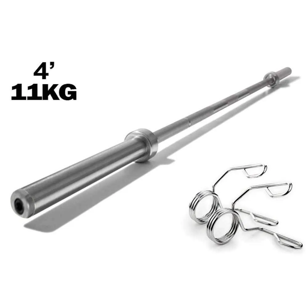 2" Olympic Bar   2 Spring Collars - 4ft