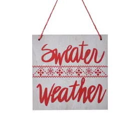 6" Sweater Weather Ornament
