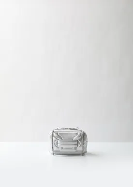 Alpha Pad Metallic Shoulder Bag