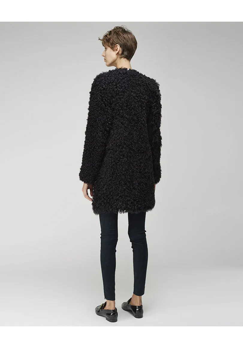 Amery Lamb Fur Coat