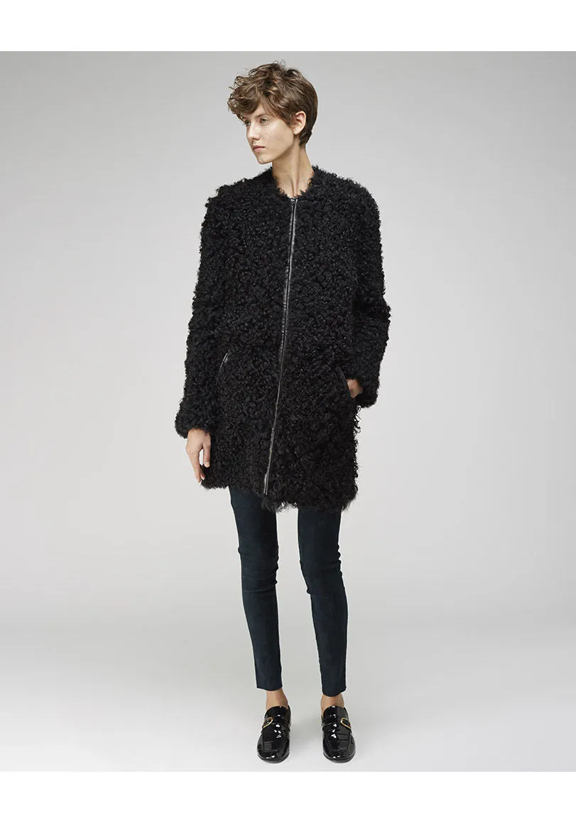 Amery Lamb Fur Coat