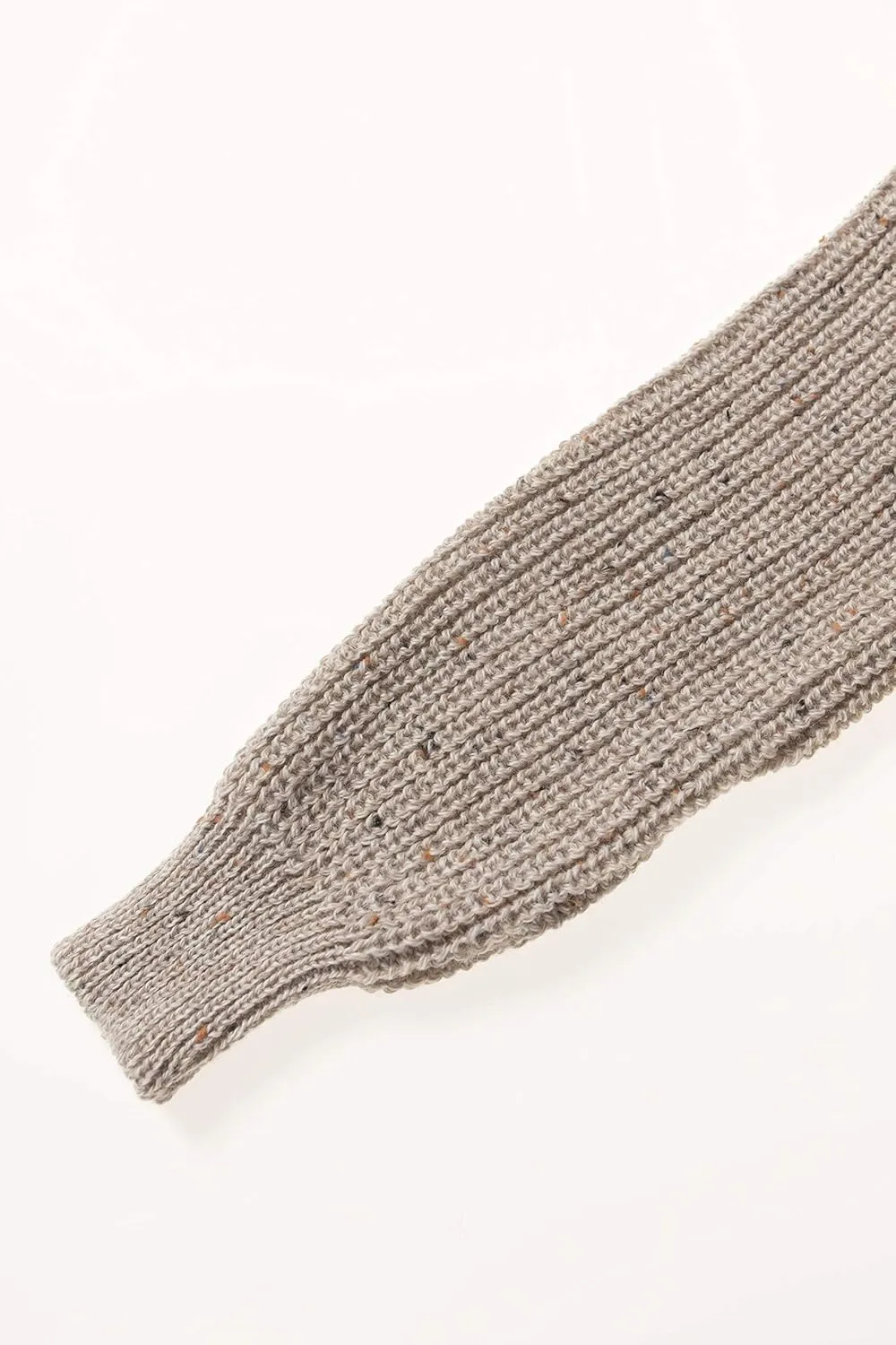 Aran Crafts Men's Fisherman Irish Rib Crew Neck Wool Sweater (100% Pure Wool)
