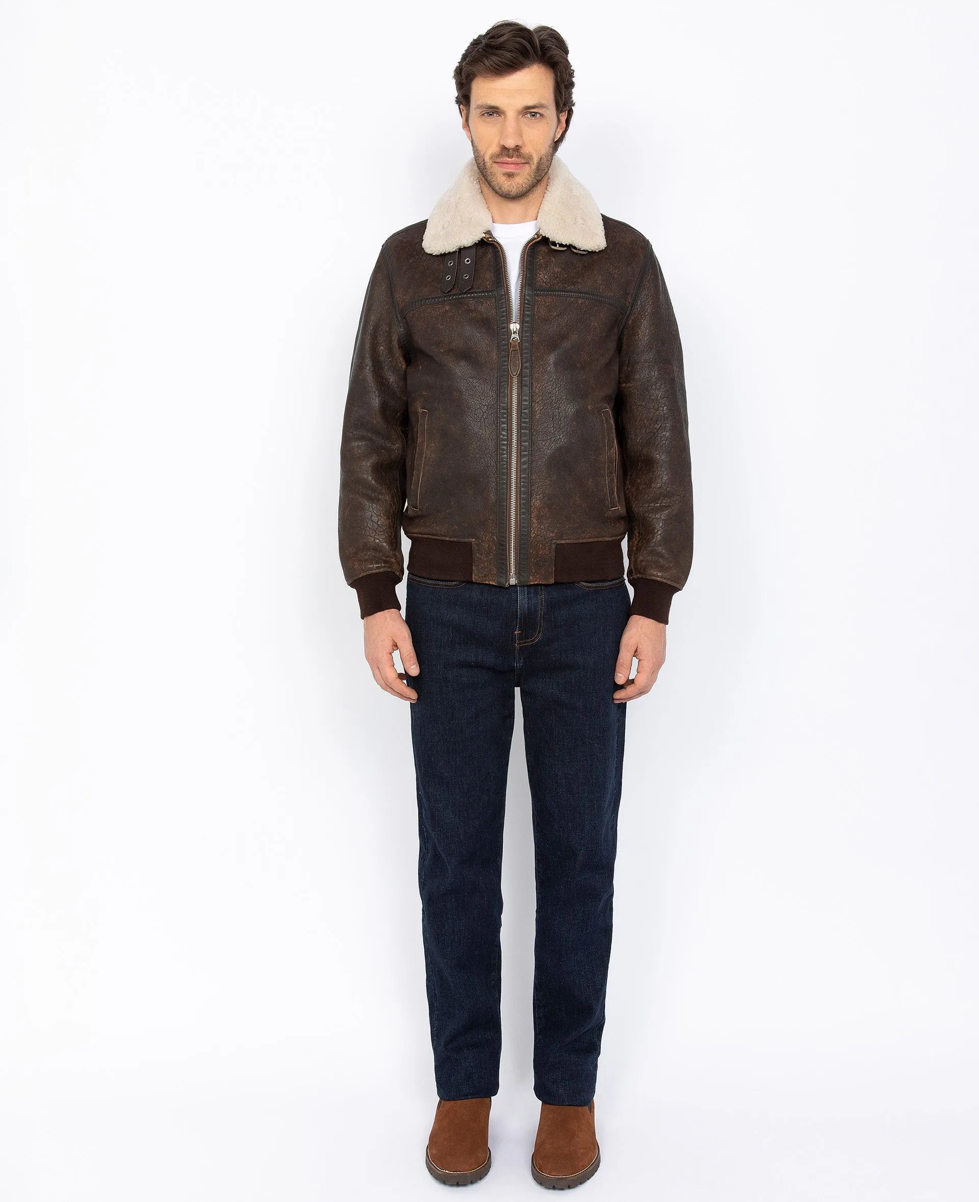 Aviator Jacket Lambskin - Schott N.Y.C.
