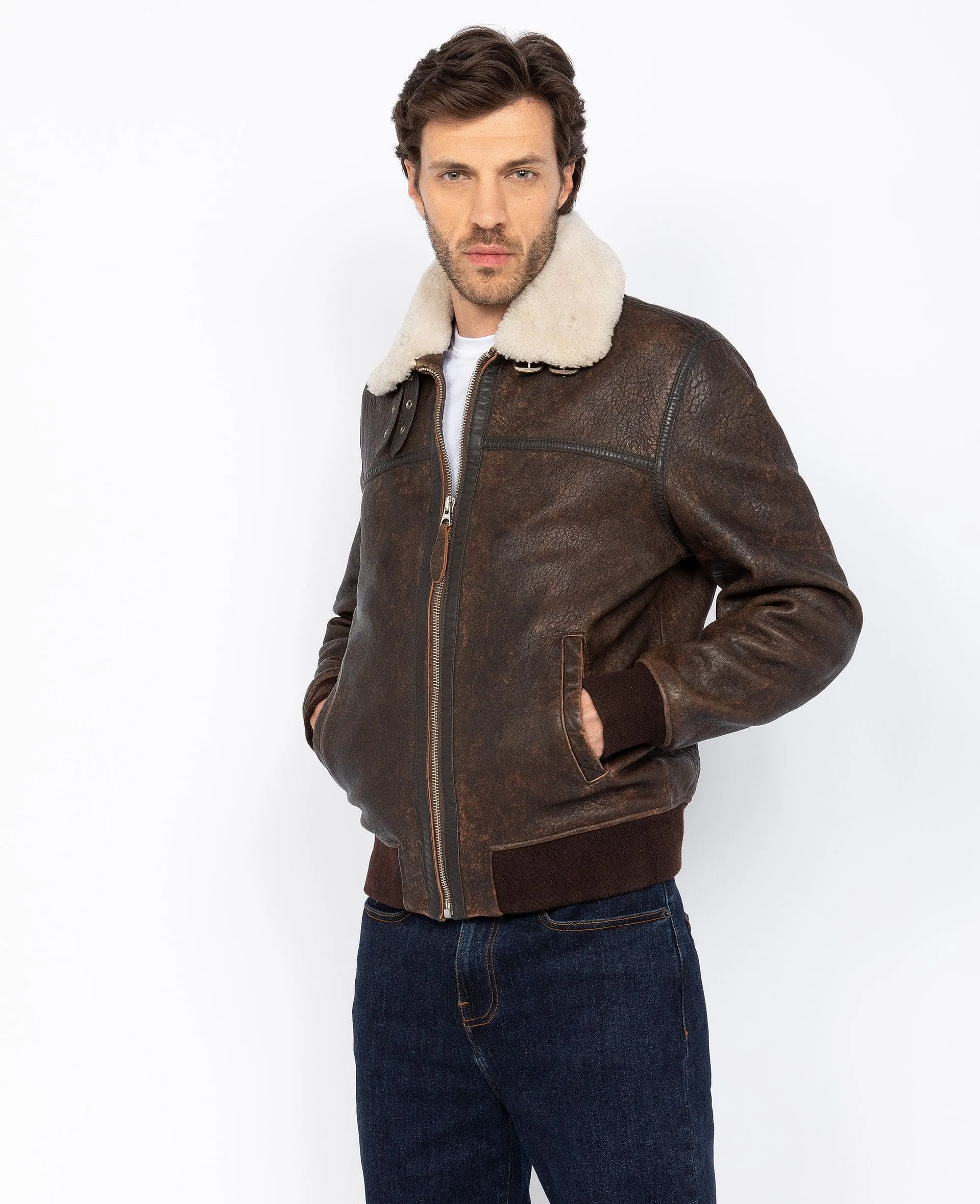 Aviator Jacket Lambskin - Schott N.Y.C.
