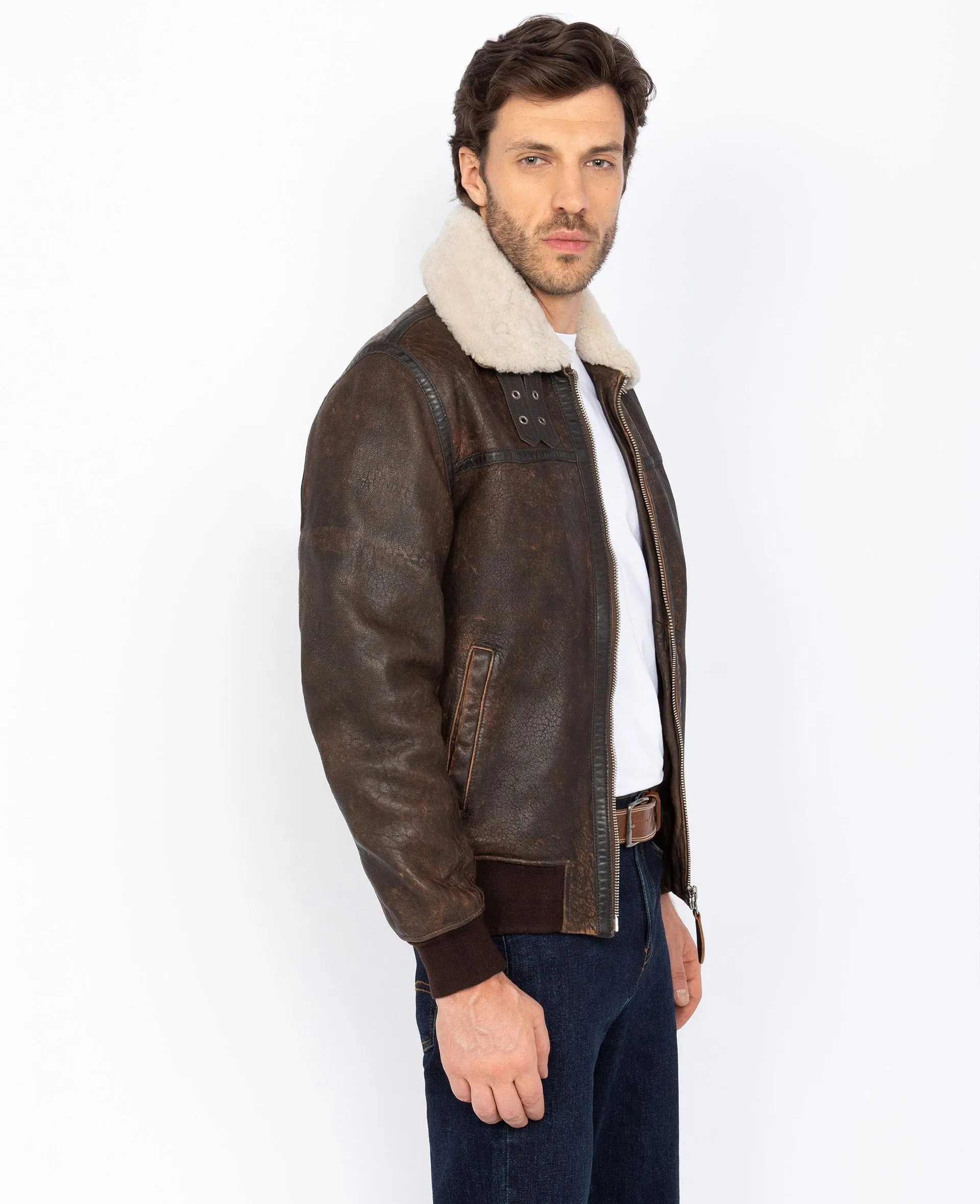Aviator Jacket Lambskin - Schott N.Y.C.