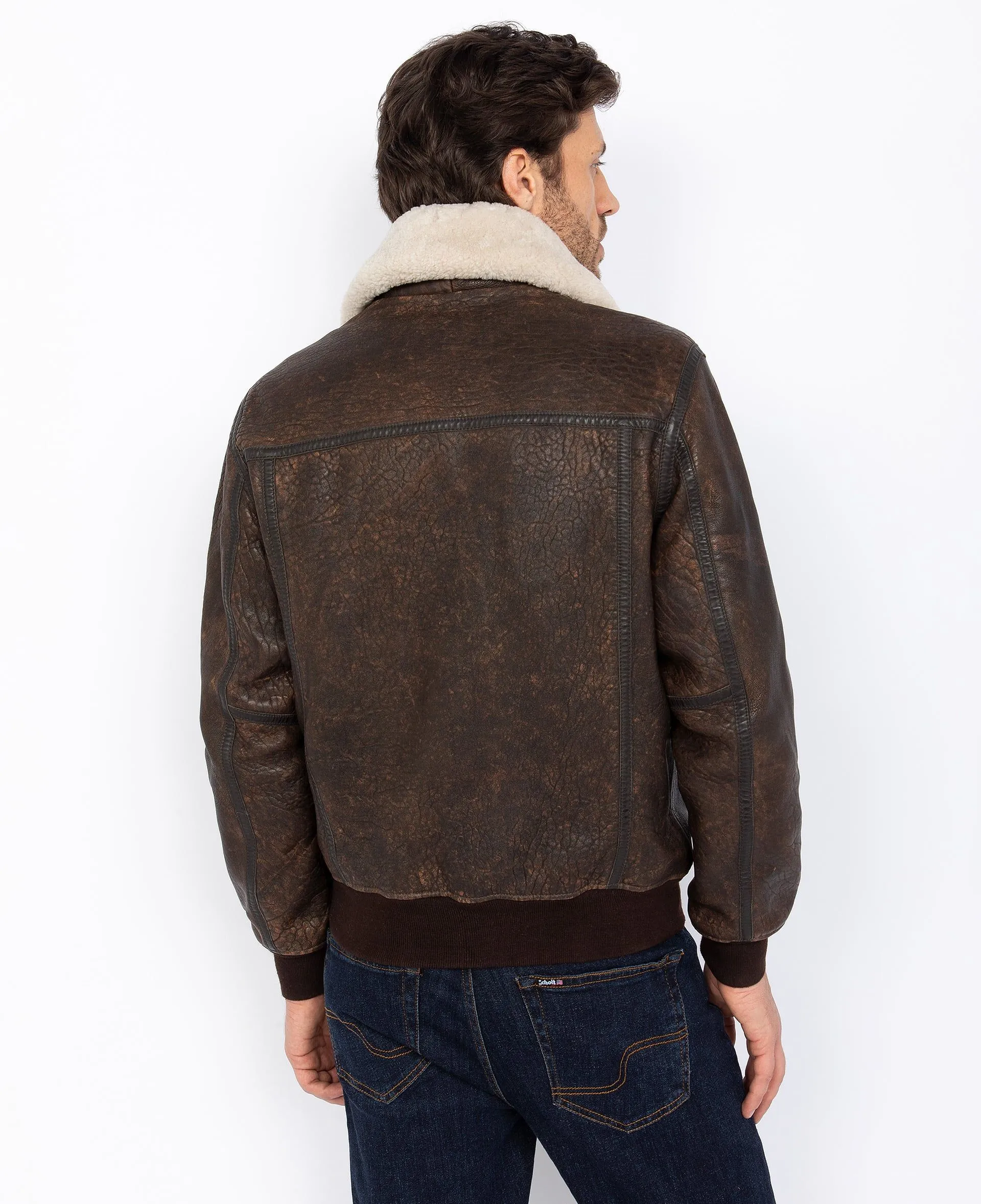 Aviator Jacket Lambskin - Schott N.Y.C.