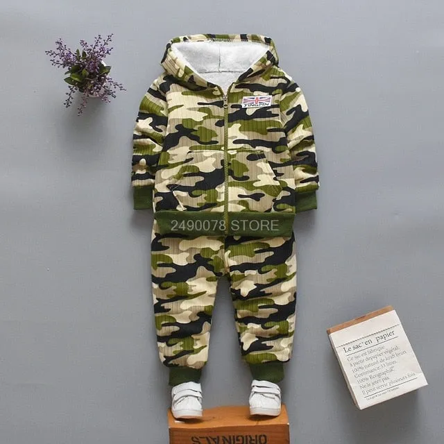 Baby Boys Girls Christmas Autumn Warm WaistCoat   Sweatshirt   Pants 3Pcs Infant Kids Children Sports Suit Toddler Clothes