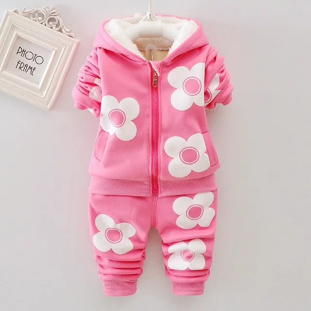 Baby Boys Girls Christmas Autumn Warm WaistCoat   Sweatshirt   Pants 3Pcs Infant Kids Children Sports Suit Toddler Clothes