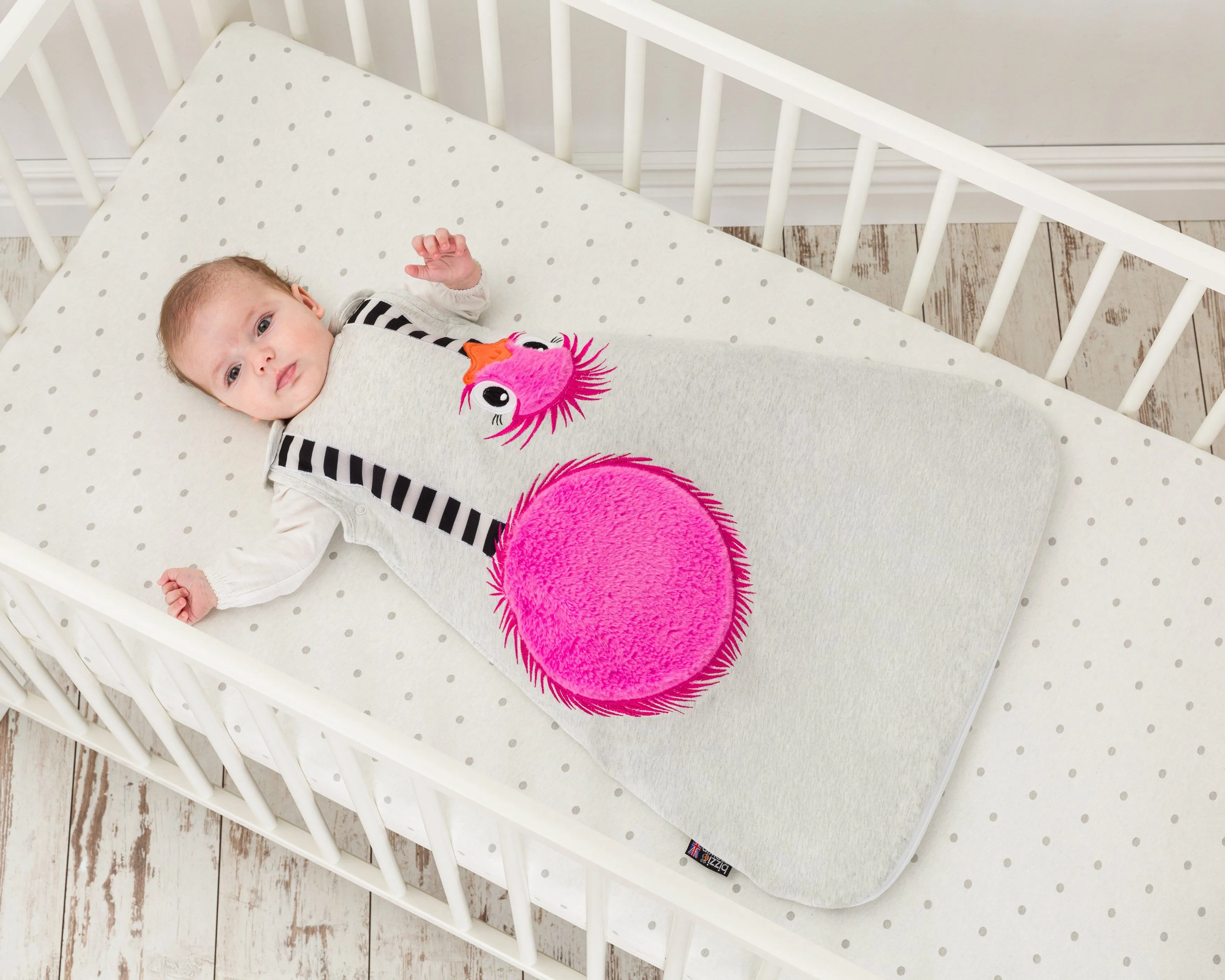 Baby Sleeping Bag 6-18 Months 2.5 Tog - Octavia Ostrich