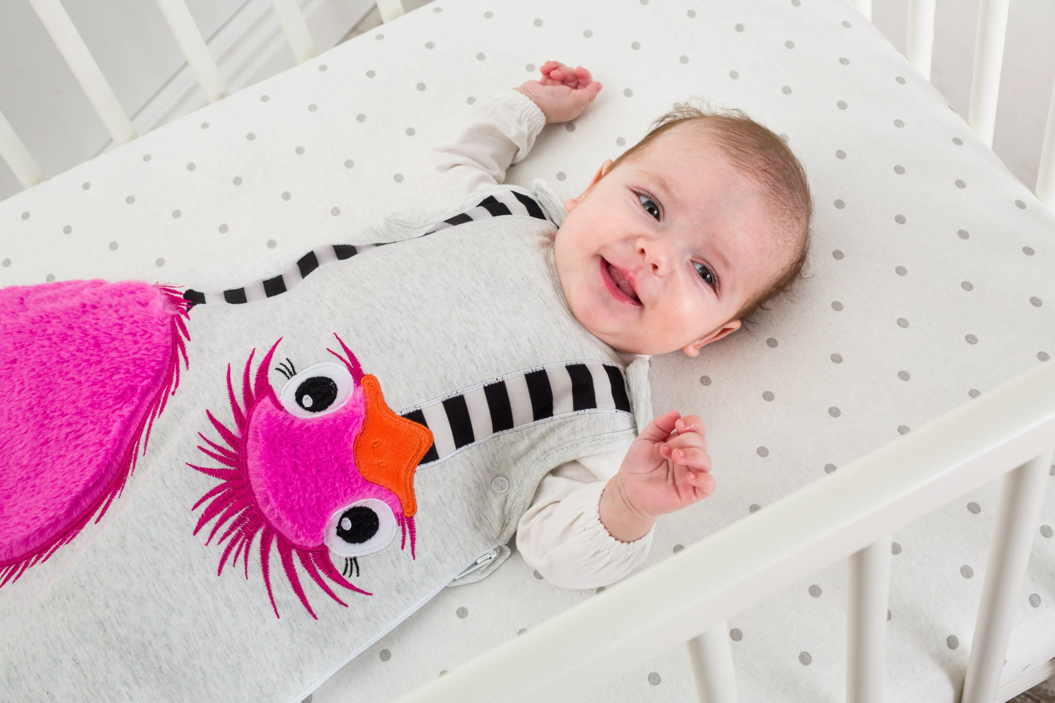 Baby Sleeping Bag 6-18 Months 2.5 Tog - Octavia Ostrich