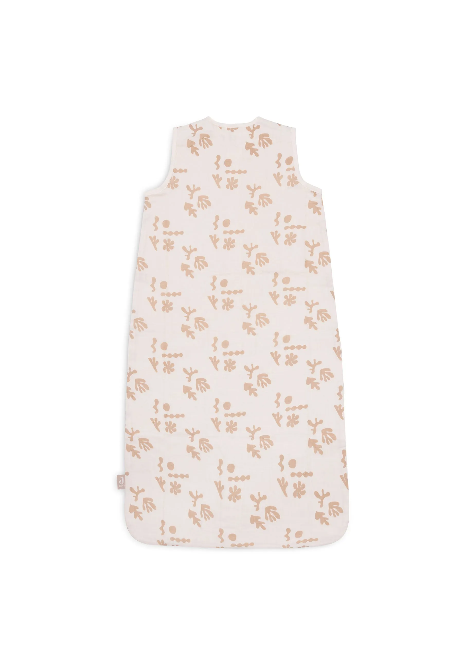 Baby Sleeping Bag Muslin 90cm Funky - Biscuit