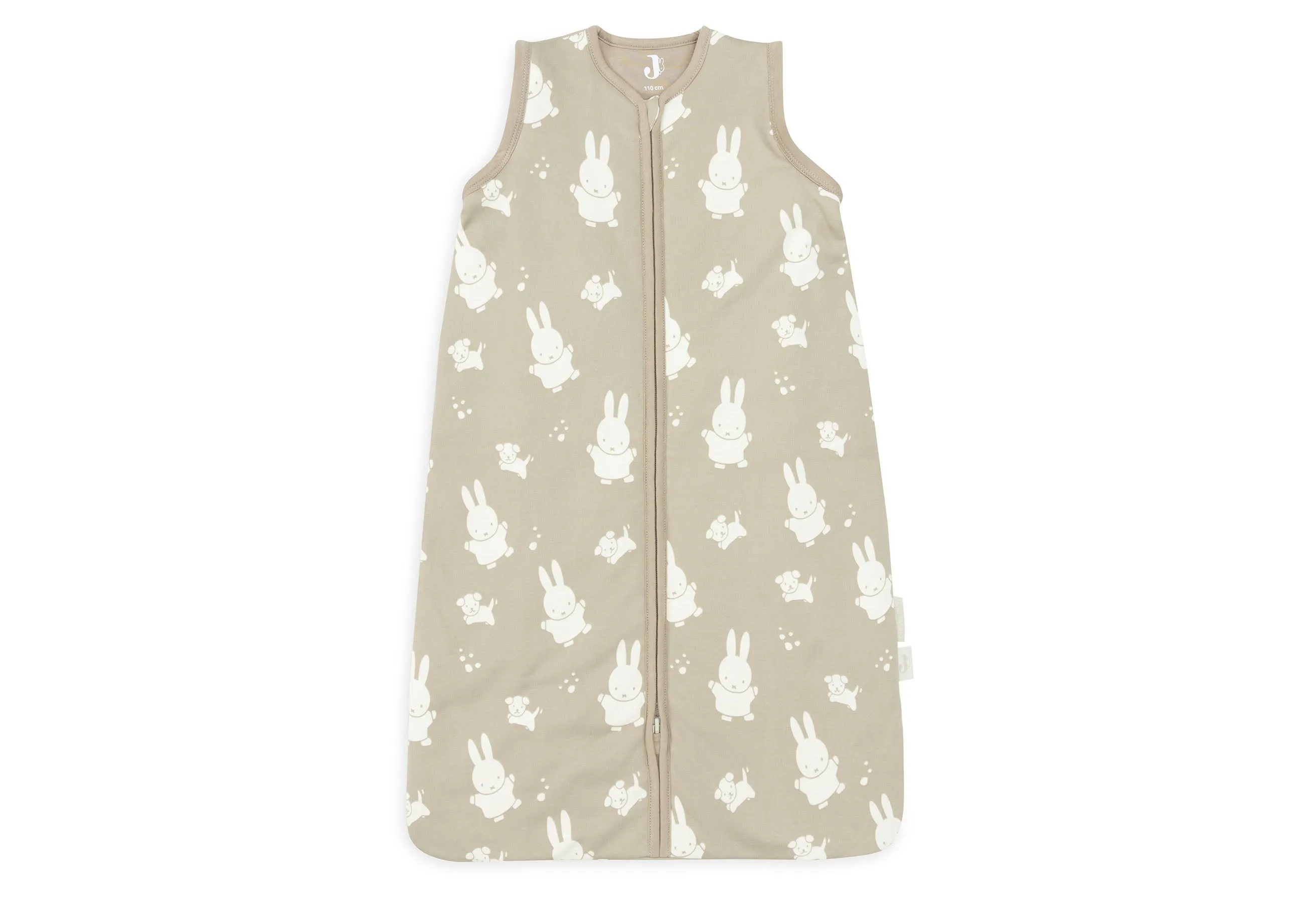 Baby Sleeping Bag Removable Sleeves 110cm Miffy  Snuffy - Olive Green