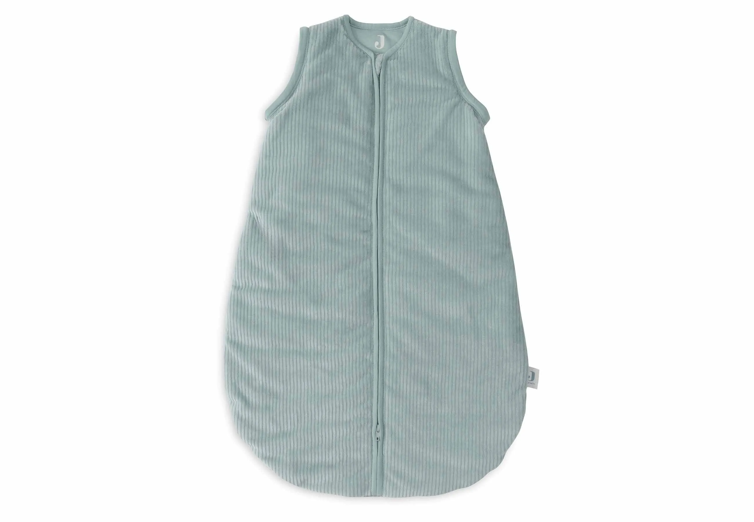 Baby Sleeping Bag with Removable Sleeves 110cm Rib - Sea Green