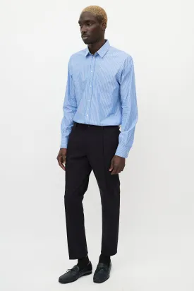 Black Thick Cotton Trouser