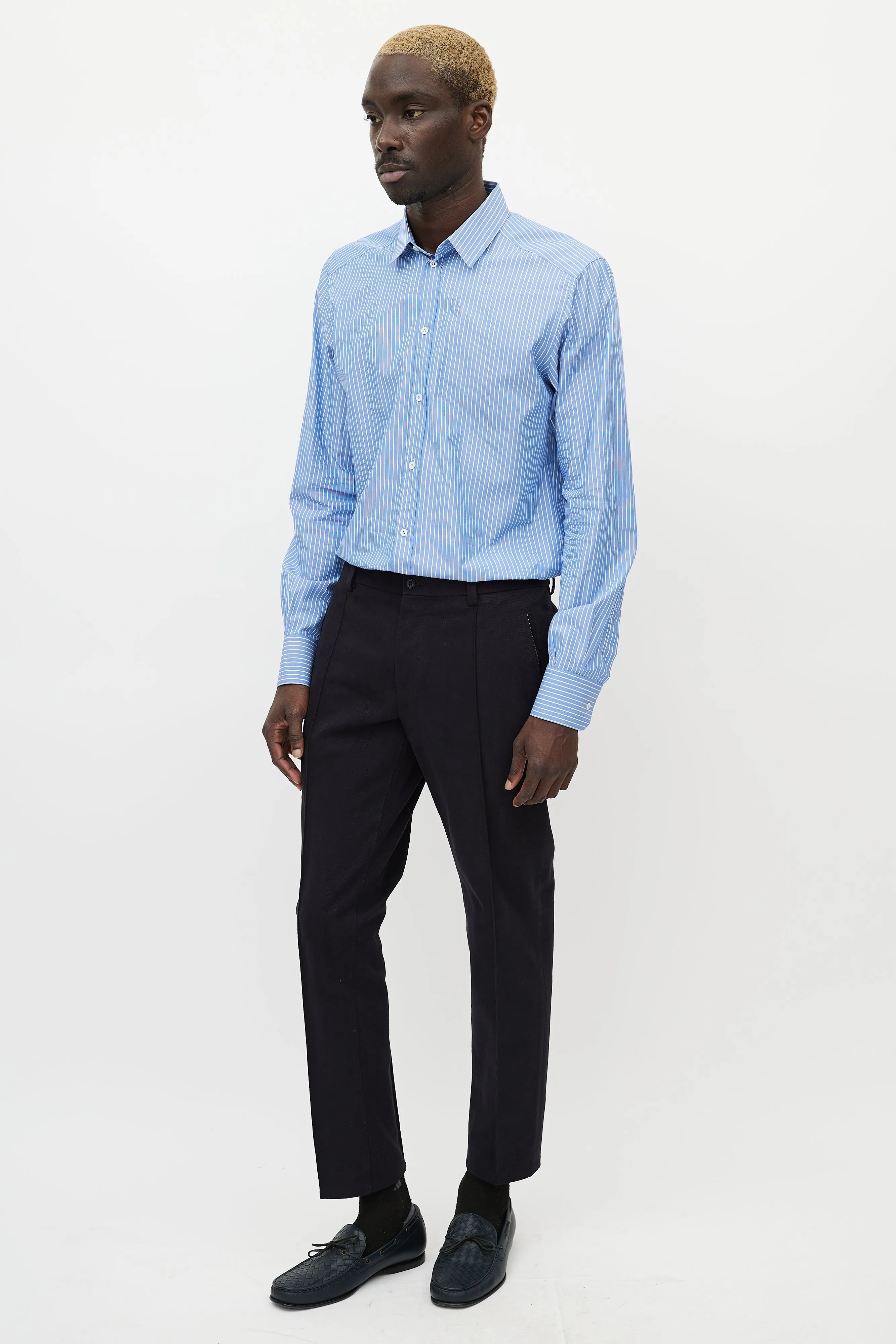 Black Thick Cotton Trouser