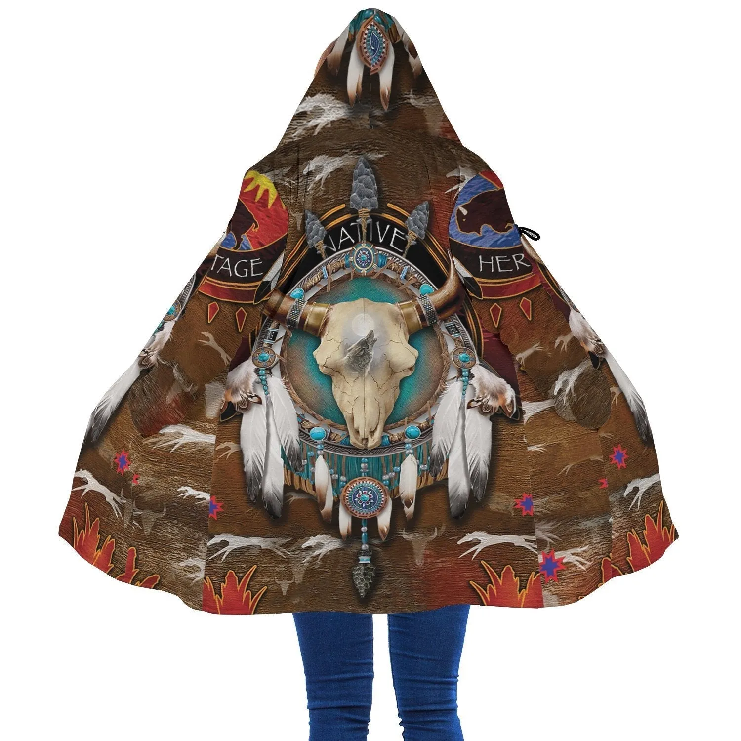 Brown Buffalo Native Cloak WCS