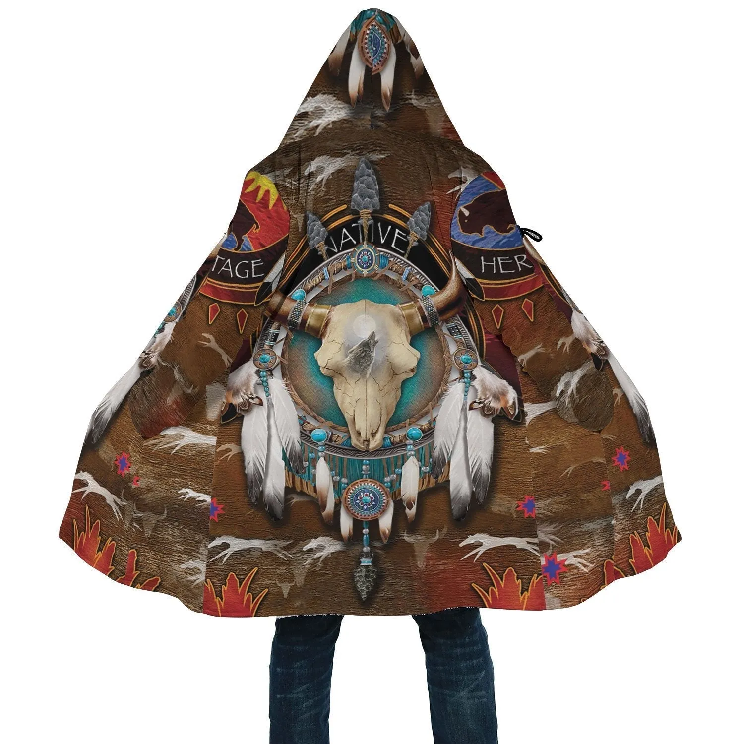Brown Buffalo Native Cloak WCS