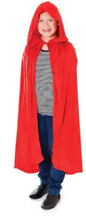 Burgundy Child's Cloak