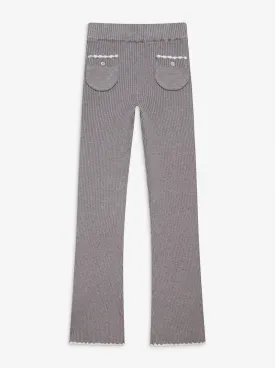 Camden Knit Pants in Heather Grey
