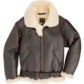 Cockpit USA Mens Champ Sheepskin Bomber Jacket