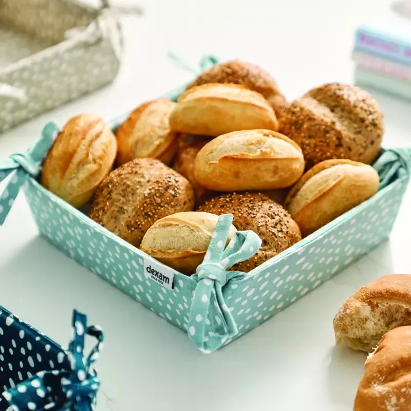 Dexam Sintra Recycled Cotton Spotted Bread Basket