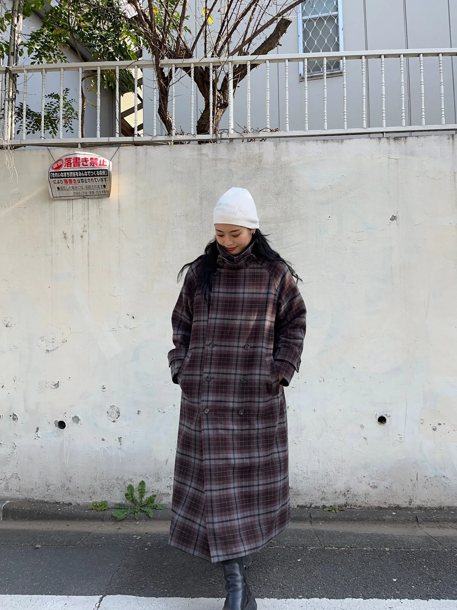 double long coat