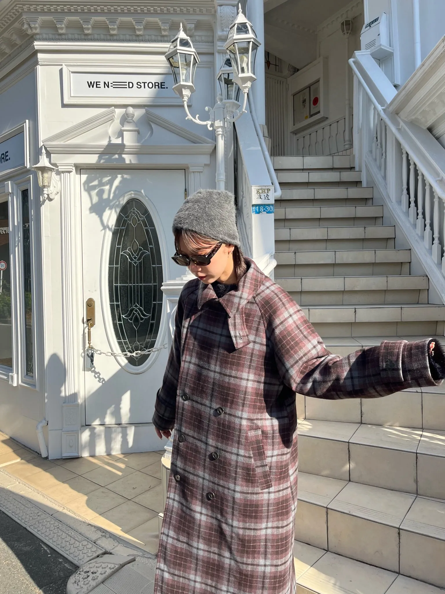 double long coat