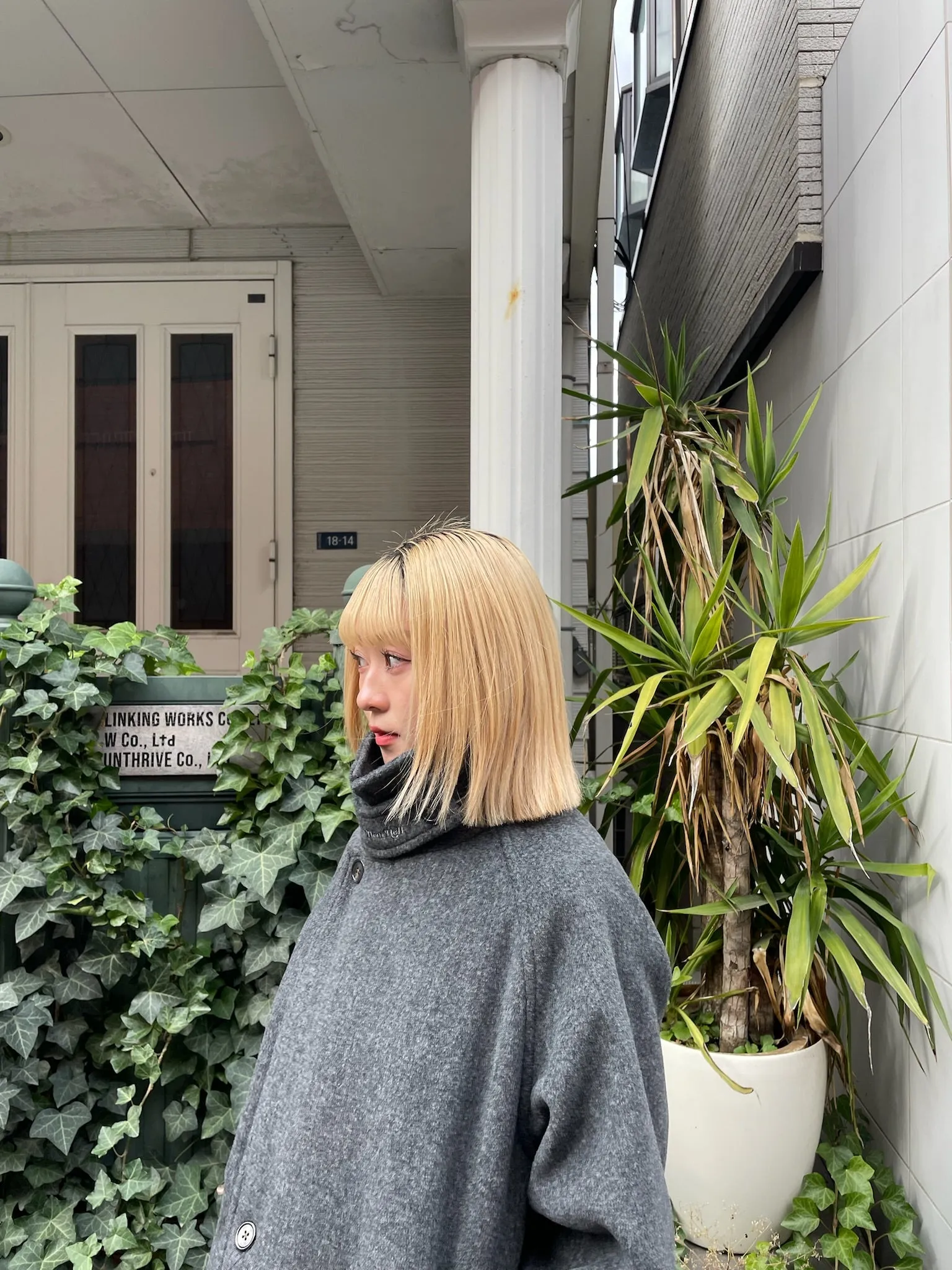 double long coat