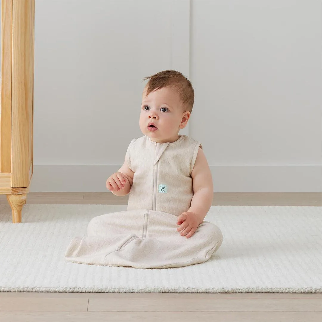 ergoPouch Organic All Year Jersey Sleeping Bag - 1 Tog - Oatmeal