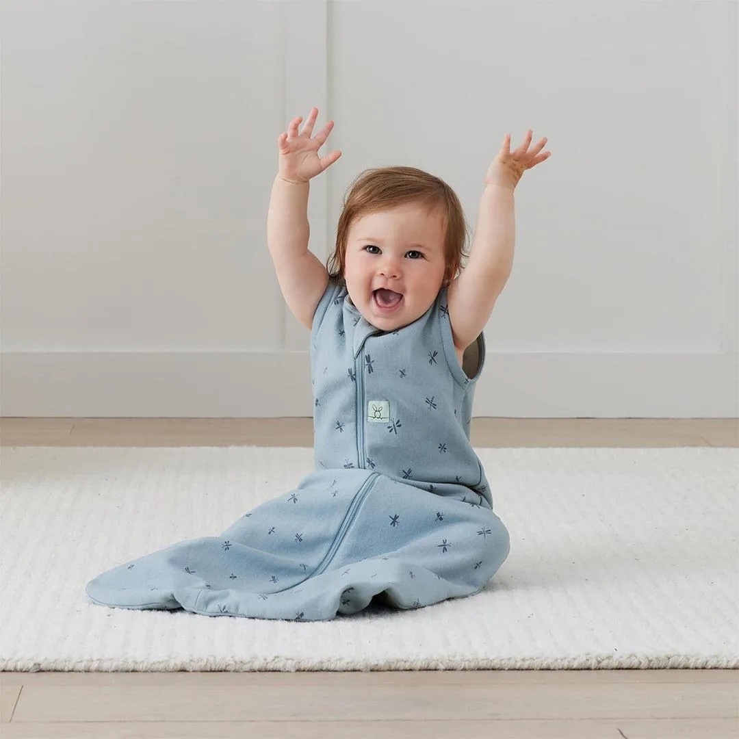 ergoPouch Organic Summer Jersey Sleeping Bag - 0.2 Tog - Dragonfly