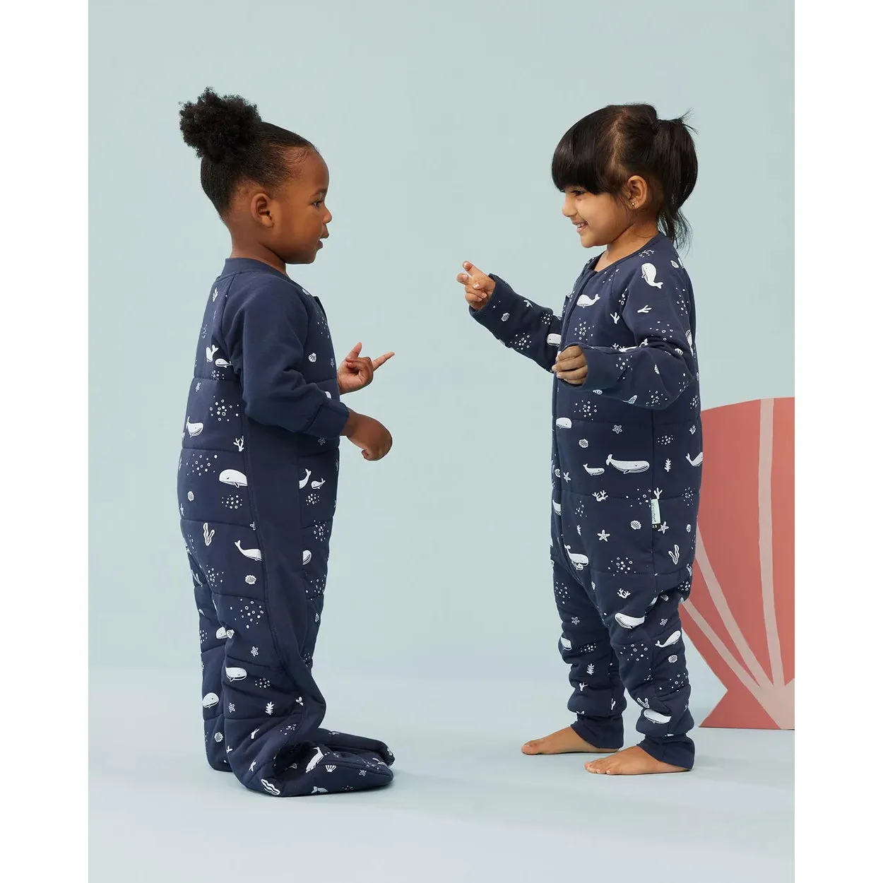 ergoPouch Sleep Onesies - 2.5 TOG - Whale