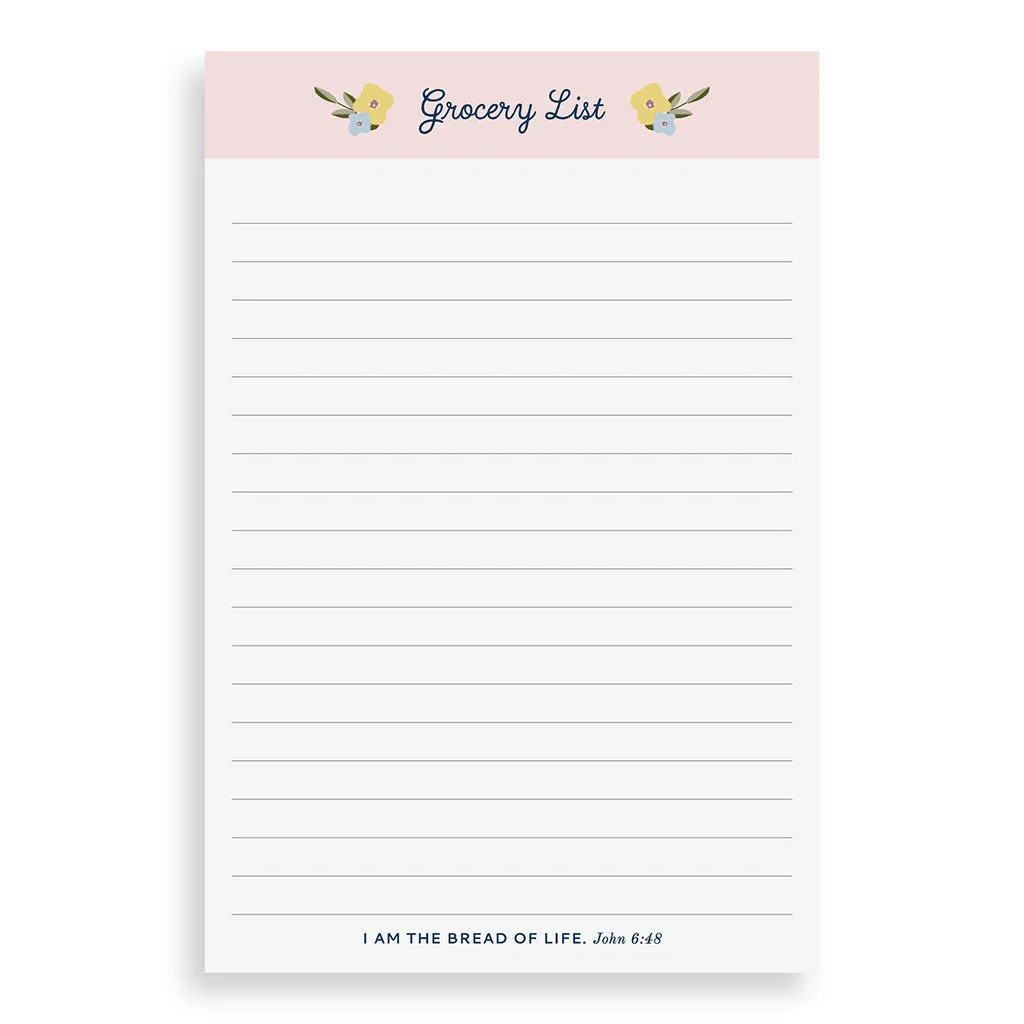 Grocery List Pad