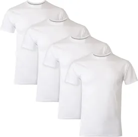 Hanes Men's Fresh Iq Slim Fit Crew Undershirt, 4-pack