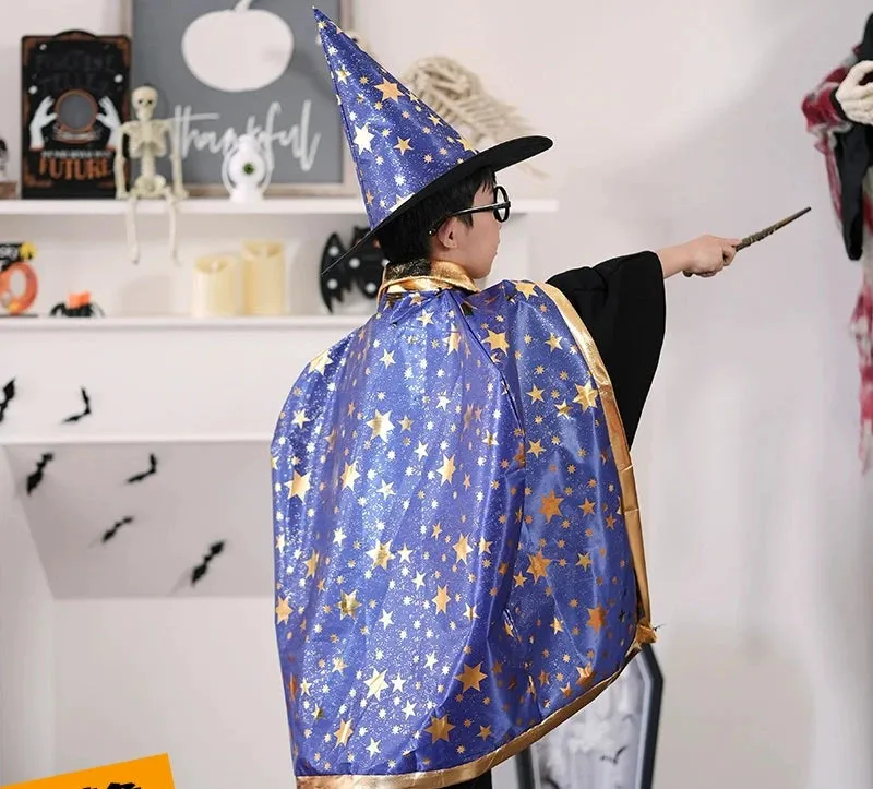 Kids' Cloak Costume Set: Vampire and Demon
