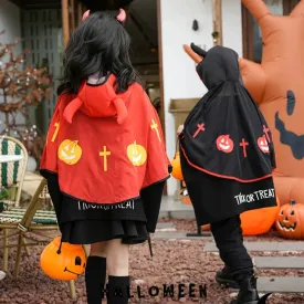 Kids' Cloak Costume Set: Vampire and Demon