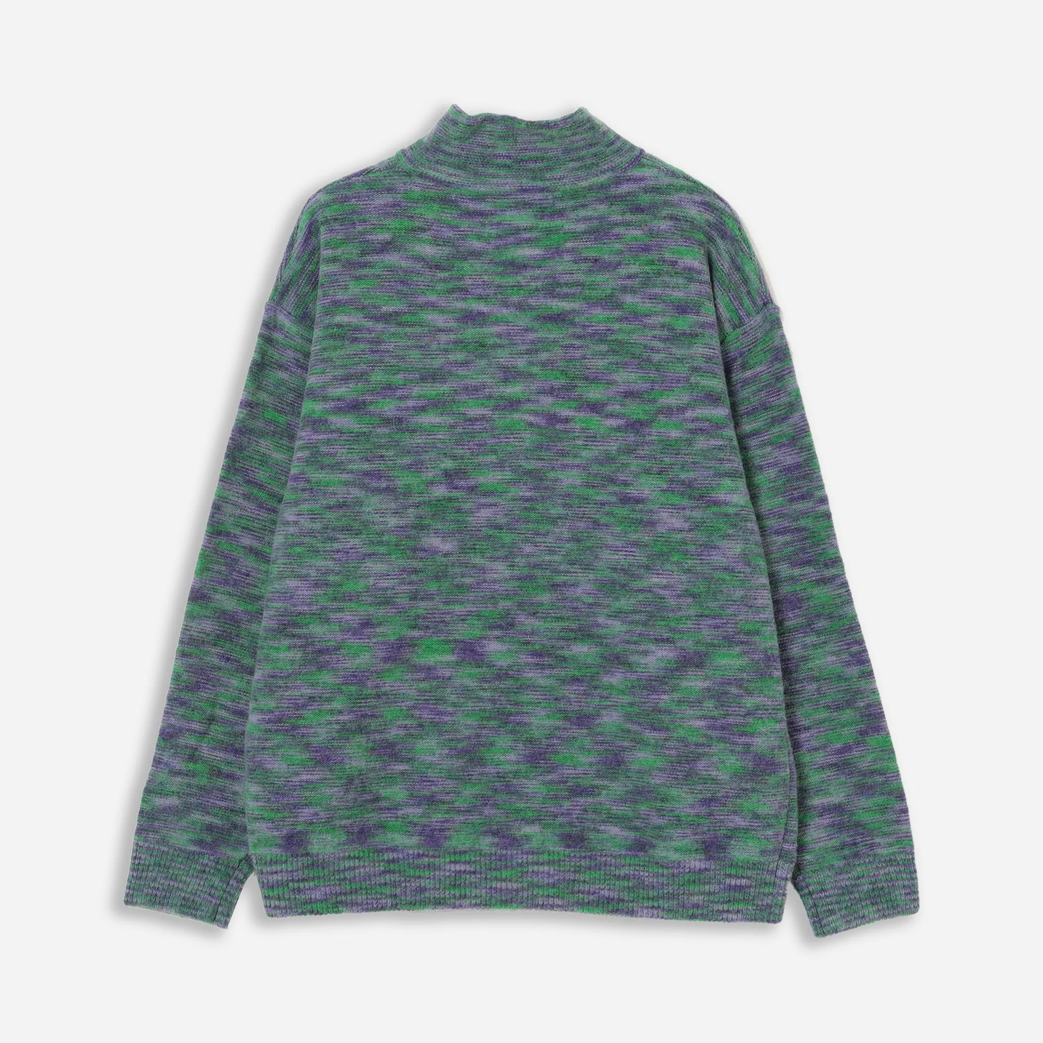 KLINE WOOL HZ KNITTED SWEATER - PURPLE