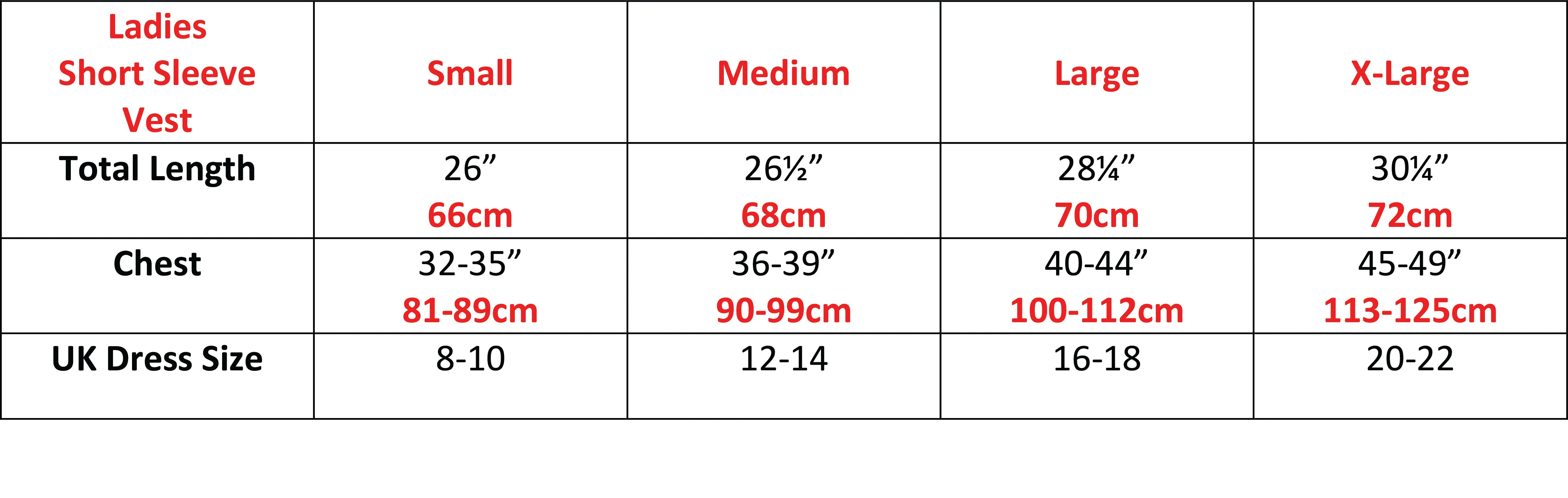 Ladies Thermal Short Sleeve Vest - White