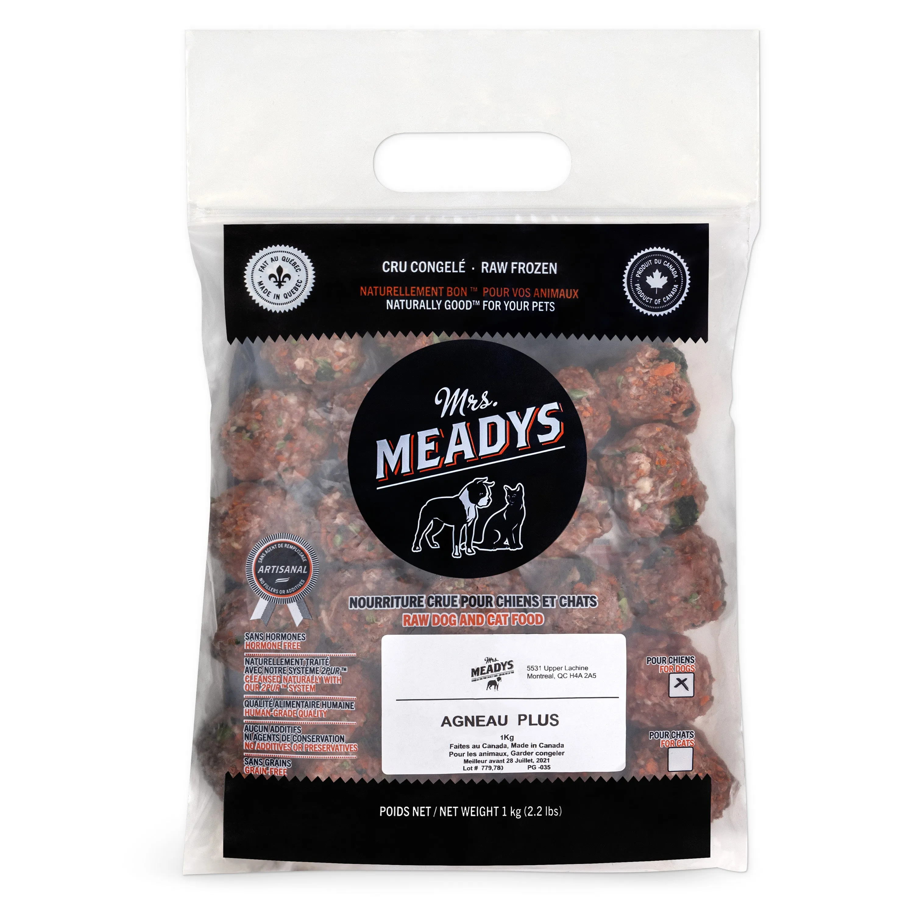 Lamb Plus | Premium Raw Lamb Meal for Dogs - High Protein & Allergy-Friendly