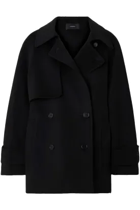 Marne Double-breasted Wool and Cashmere-blend Coat