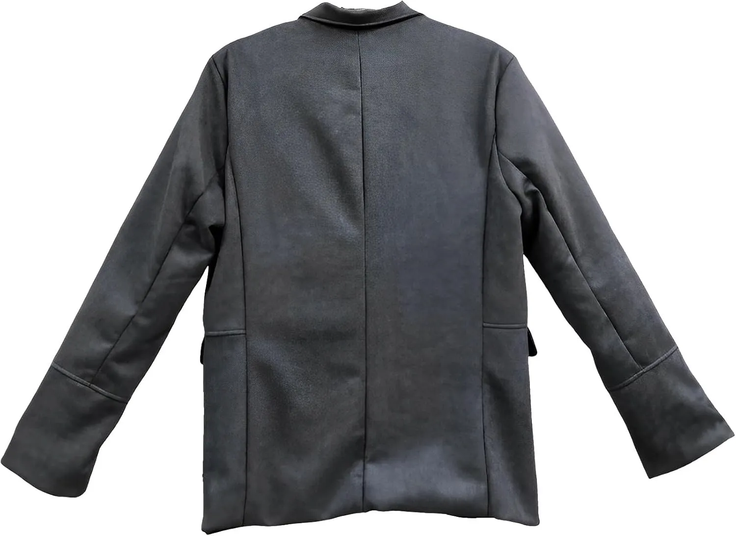 Mens Long Sleeve Corduroy Shirt Jacket Button Down Shacket Suede Trucker Jacket Winter Faux Suede Leather Outerwear