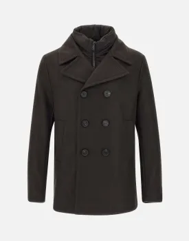 Men's Wool Cashmere Blend Coat
