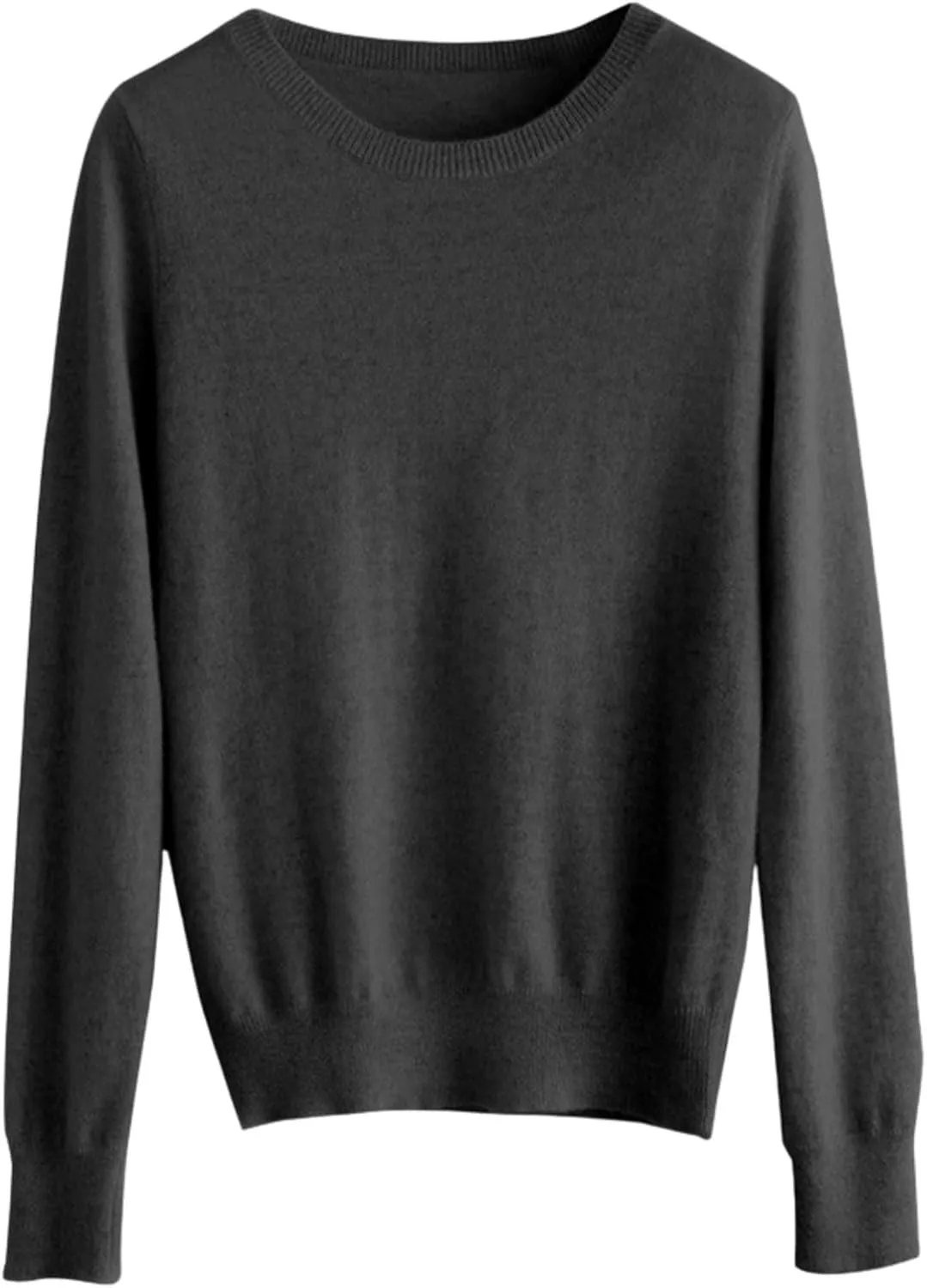 Merino Wool T Shirts for Women Soft Wool Base Layer Shirt Tops Crewneck Long Sleeve Travel Hiking Sweater