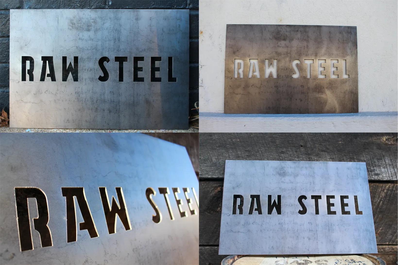 Metal Motorcycle Memorial - Personalized Plaque - Custom Name, Date, Organization
