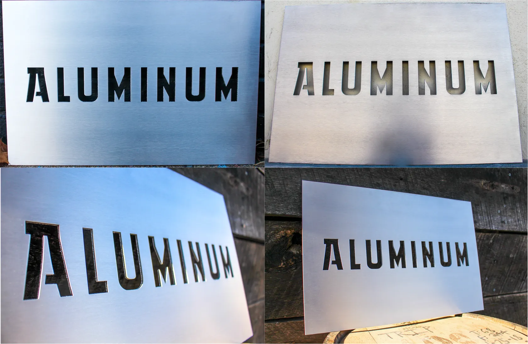 Metal Motorcycle Memorial - Personalized Plaque - Custom Name, Date, Organization
