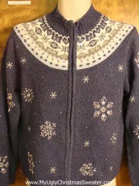 Nordic Collar Cheesy Christmas Sweater