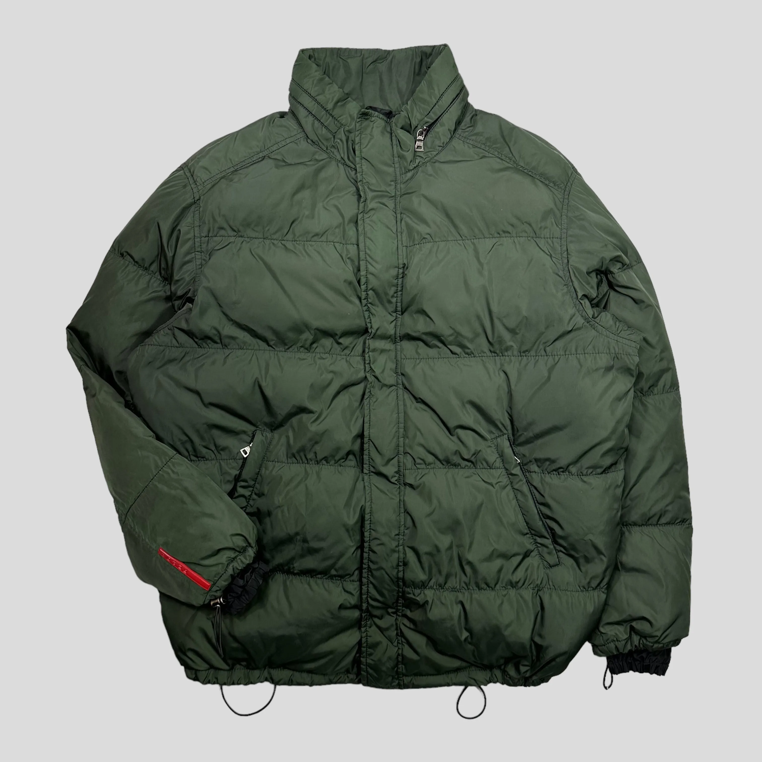 Prada Sport AW00 Nylon Down Technical Toggle Puffer - IT52
