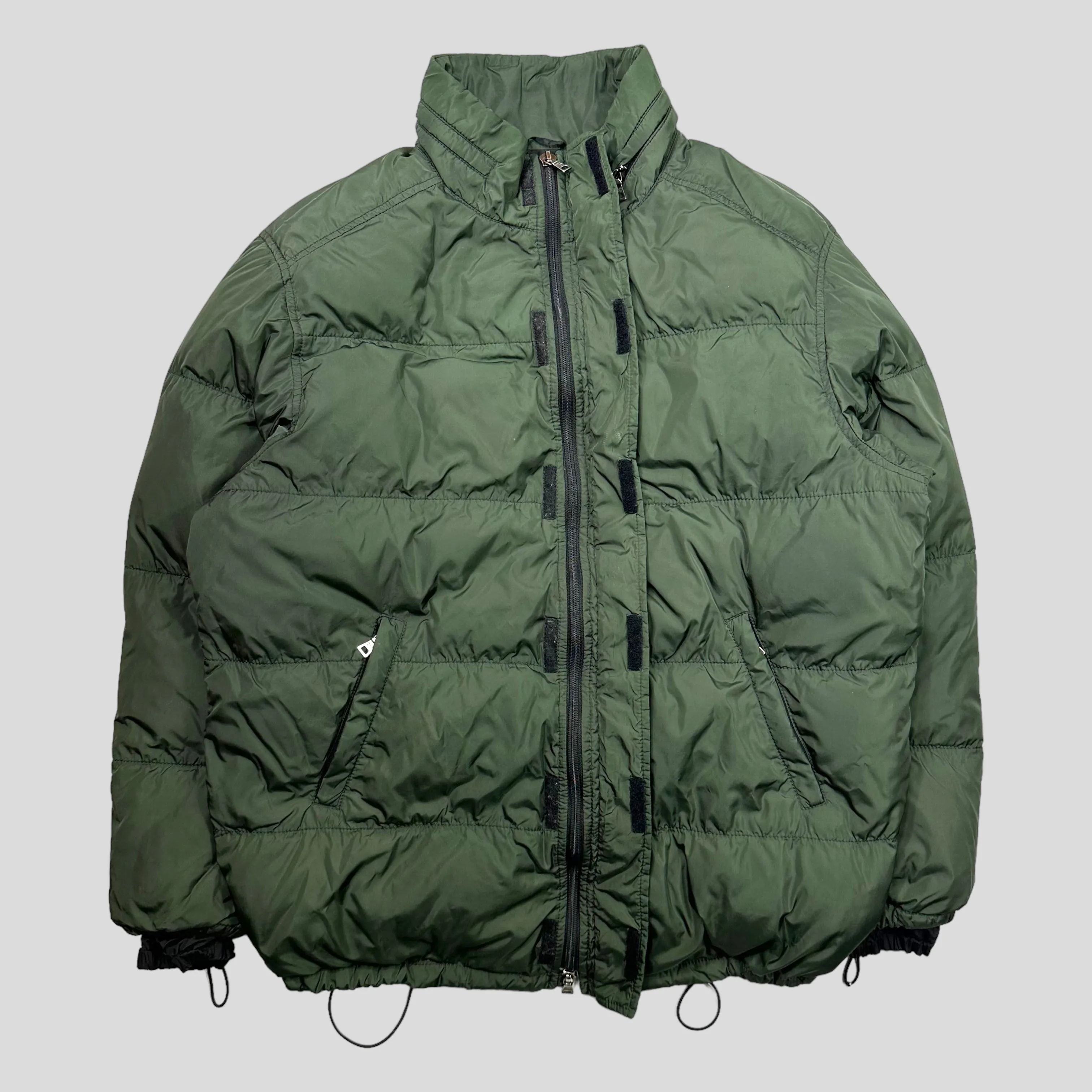 Prada Sport AW00 Nylon Down Technical Toggle Puffer - IT52