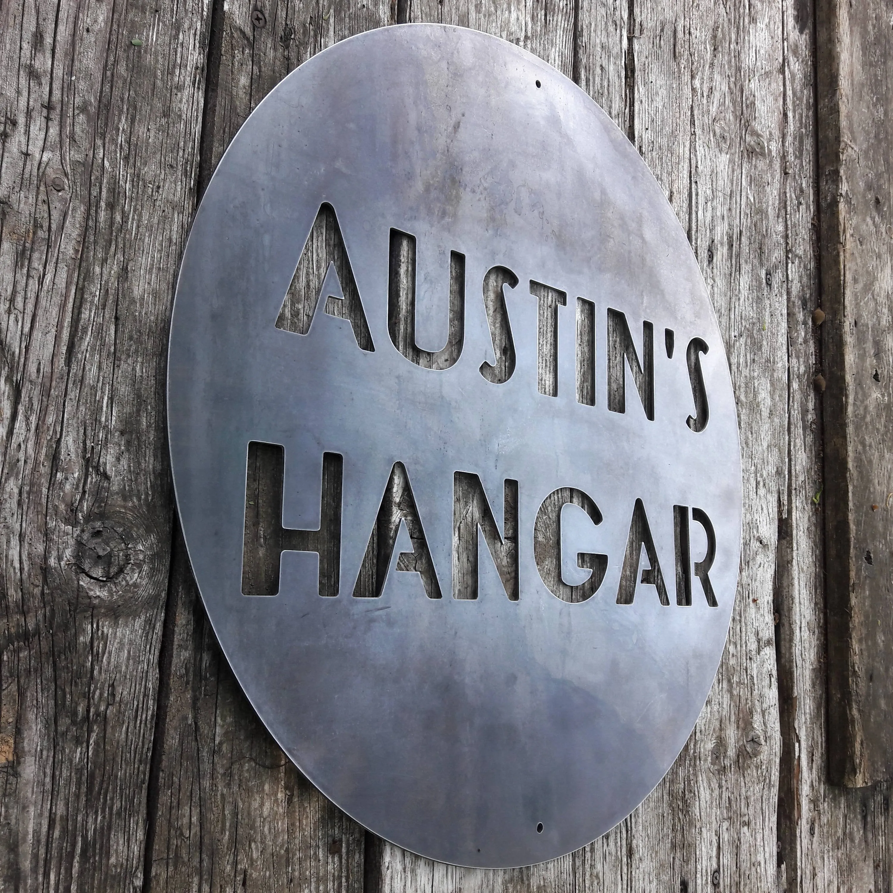 Round metal wall Sign - Personalized Home Decor, Garage Signs, Welcome Signs, Man Cave Signs