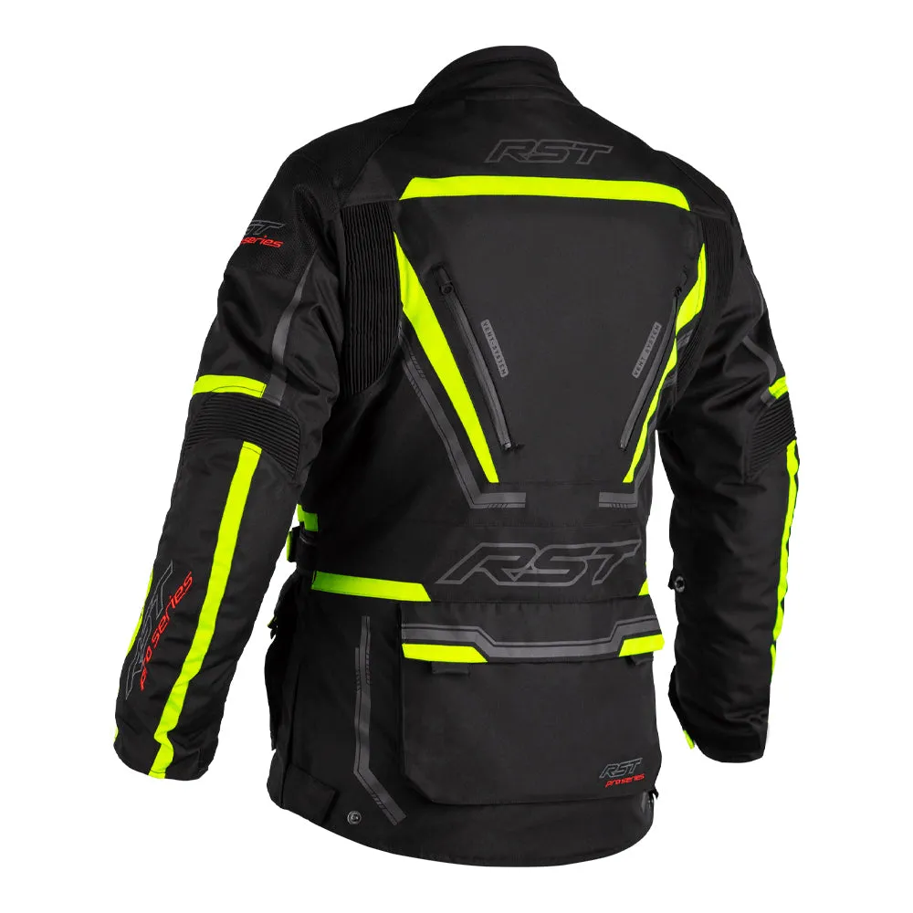 RST PRO SERIES PARAGON 6 CE TEXTILE JACKET [BLACK/FLO YELLOW]