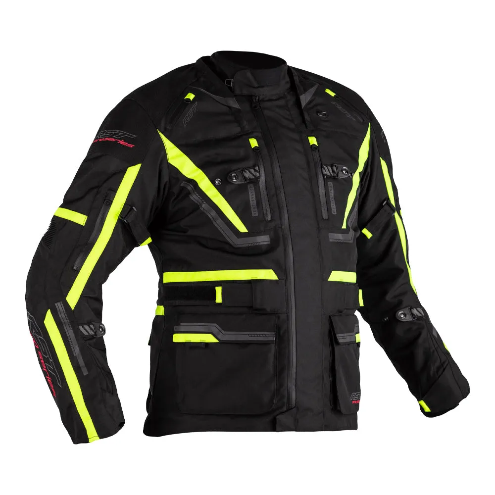 RST PRO SERIES PARAGON 6 CE TEXTILE JACKET [BLACK/FLO YELLOW]